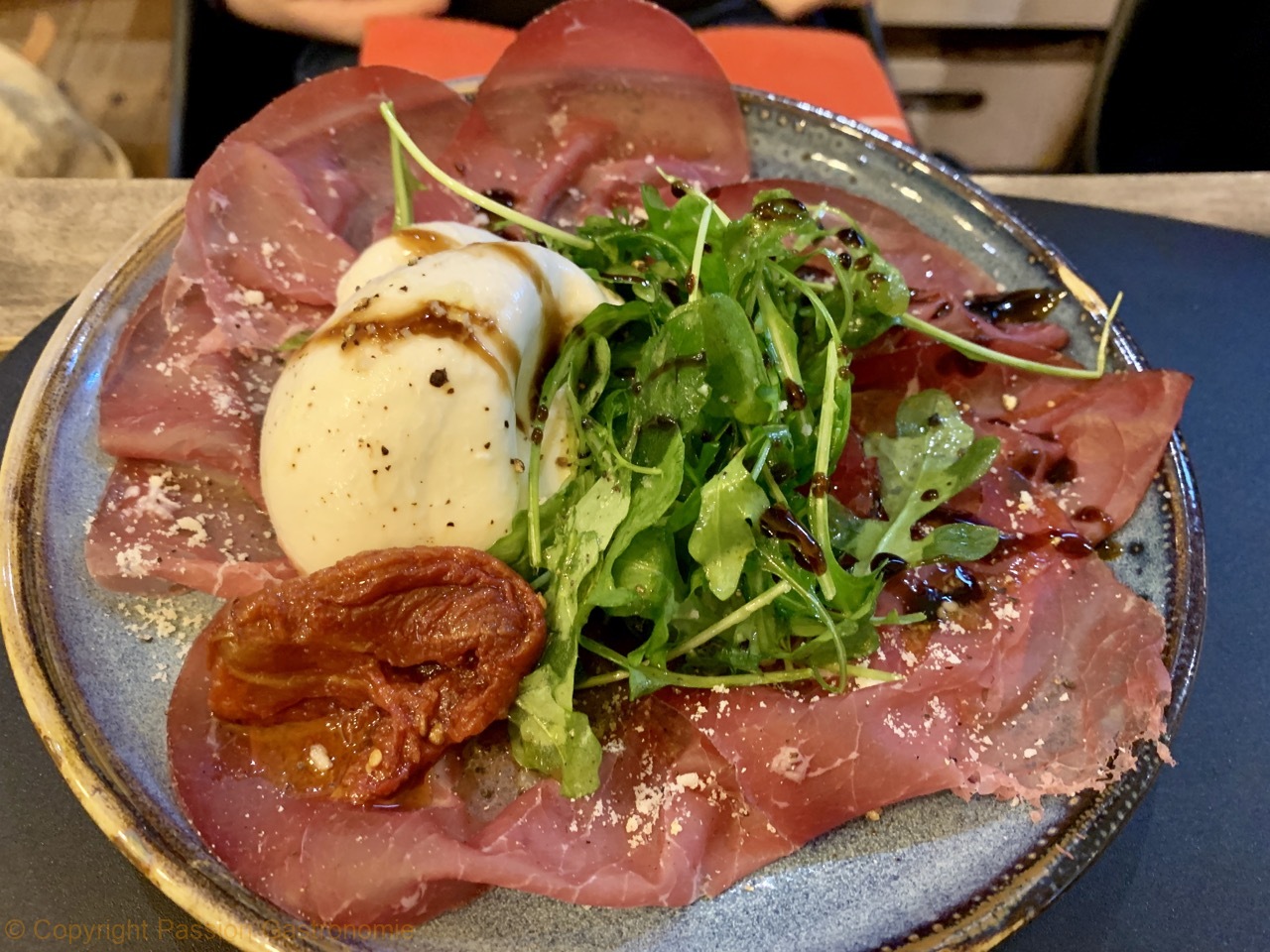 Restaurant 10 Forchette - Carpaccio de Bresaola